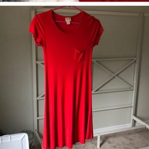 Target Mossimo Lettuce Edge Shift Dress